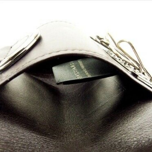 Bvlgari Key case Key holder Brown leather Woman unisex Authentic Used - Picture 5 of 8